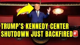 🚨Trump HIDES As His KENNEDY CENTER SHUTDOWN Just Got EXPOSED