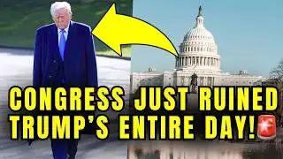 🚨Trump HIDES HIS FACE As Congress Just Pulled CHECKMATE MOVE!