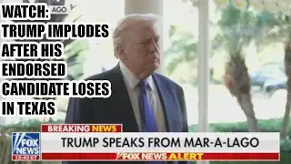 Trump IMPLODES After Texas Senate Race Flips Democrat For First Time In Decades....
