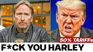 Trump Just Did This SHOCKING Thing That BANKRUPTED Harley Davidson!
