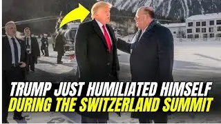 Trump Just Had His BIGGEST Meltdown During The Switzerland Summit!