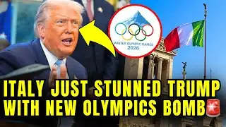 🚨Trump Just WRECKED The Olympics As Italy Drops BOMBSHELL!