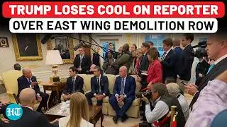 Trump Left Fuming After East Wing Demolition Question, Dresses Down Reporter With ‘Third-Rate’ Jibe