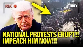 Trump LOSES IT as HUGE PROTESTS Demand IMPEACHMENT!!