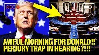 Trump LOSES IT in AM as ADMIN FALLS into PERJURY TRAP!!!