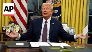 Trump makes new changes to the Oval Office. Here