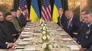 Trump meets Zelensky for high-stakes Ukraine talks after Russian attack