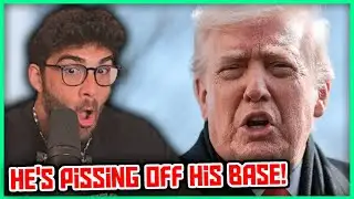 Trump Panics Amidst MASSIVE Backlash | Hasanabi Reacts