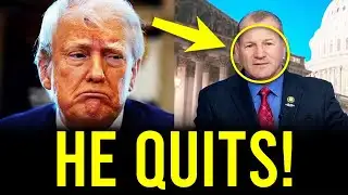 Trump PANICS as ANOTHER GOP Rep ABRUPTLY QUITS