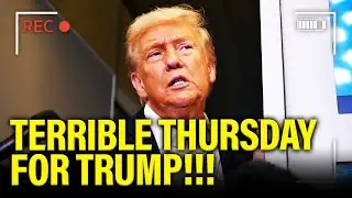 Trump PANICS on THURSDAY as he gets MORE BAD NEWS
