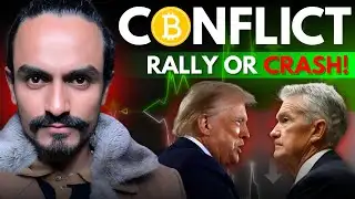 Trump & Powell Conflict! Crypto Rally Or Crash? Crypto News important  Updates || @Cryptogram01