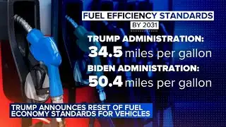 Trump proposal would weaken vehicle mileage rules that limit air pollution