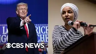 Trump reacts to attack against Rep. Ilhan Omar, claims without evidence it was staged