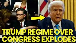 Trump REGIME OVER as Mike Johnson TORCHED Congress EXPLODES