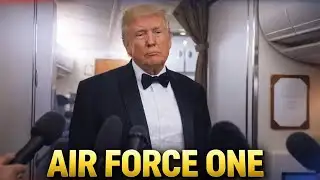 TRUMP RESPONDS TO VENEZUELA QUESTION ON AIR FORCE ONE!