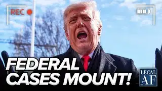 Trump RUNS SCARED as Federal Cases MOUNT