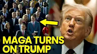 Trump RUNS SCARED as MAGA IS TURNING ON HIM