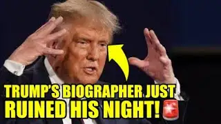 🚨Trump’s Biographer Drops Saturday Night EPSTEIN BOMB 