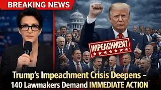 Trump’s Impeachment Crisis Deepens – 140 Lawmakers Demand Immediate Action