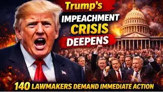 Trump’s Impeachment Crisis Deepens – 140 Lawmakers Demand Immediate Action