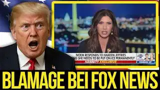 Trump sauer: So blamierte ihn Kristi Noem bei Fox News