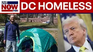 Trump says he will forcefully remove DC homeless