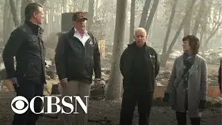 Trump says raking forests could help prevent wildfires
