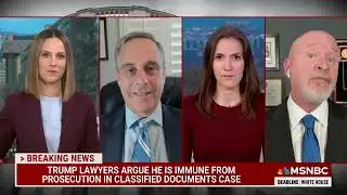 Trump Seeks To Dismiss Documents Case (With The Same Argument)
