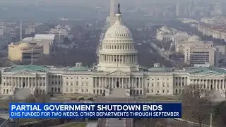 Trump signs bill to end partial government shutdown, setting stage for next fight