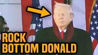 Trump SLURRING & DISORIENTED at Vets Day atrocity