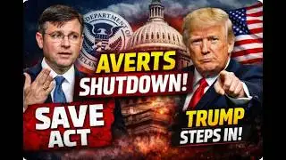 Trump Steps In: How Speaker Mike Johnson Averted a Shutdown Over SAVE Act and DHS Fight