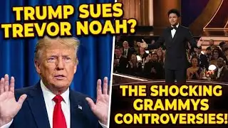 Trump Sues Trevor Noah? Grammys "ICE OUT" Protest & Epstein Joke Explained