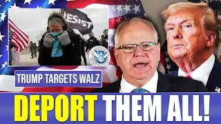 Trump Targets Walz in Massive Deportation Crackdown, Minnesota on Edge | Illegal Aliens