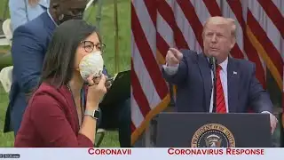 Trump Throws A Fit When Asked Why Is This A Global Competition On Testing