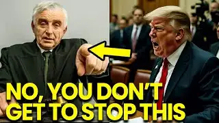 Trump TRIES to SHUT DOWN Hearing But Judge BLOCKS Move Instantly!!
