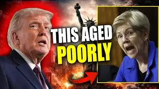 Trump vs Warren: The Moment He Pulled Out the Folder