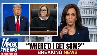 Trump: "Where Did She Get $8 Million?" — Kamala Harris EXPOSED His Own Net Worth on The Five.