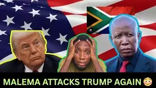 "Trump 🇺🇸 will go to Jail " Malema 🇿🇦😳😬
