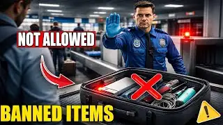 TSA Security Update 2026 | 10 Items Now Being Confiscated | Airport Warning
