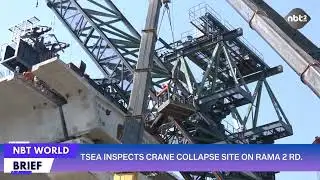TSEA INSPECTS CRANE COLLAPSE SITE ON RAMA 2 RD.