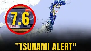 🔴 TSUNAMI WARNING: 7.6 Magnitude Earthquake Strikes Japan