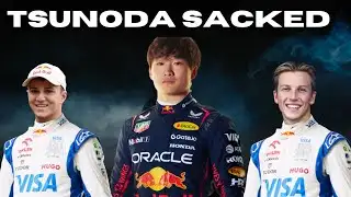 TSUNODA SACKED HADJAR IN - BREAKING NEWS 