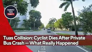 Tuas Collision: Cyclist Dies After Private Bus Crash — What Really Happened