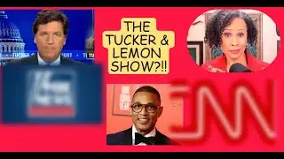 Tucker Carlson & Don Lemon TEXTING Each Other!!  WOW! What In The World!!