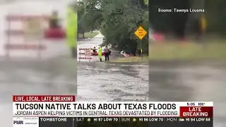 Tucson native talks about devastation from Texas flooding