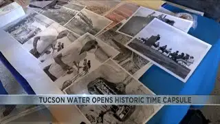 Tucson Water opens historic time capsule for 125th anniversary