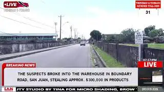 TUESDAY 3RD FEBRUARY 2026 - CRIME WATCH LIVE