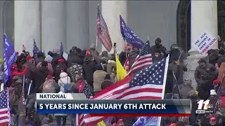 Tuesday marks five years since the Jan. 6 riot