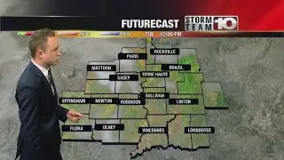 Tuesday: Mostly sunny, warmer. High: 77