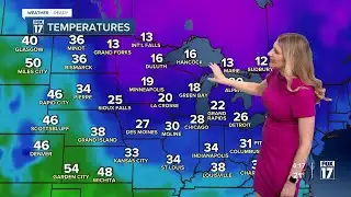 Tuesday PM Forecast: Cold and dry